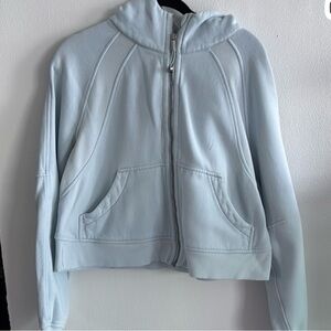 lululemon athletica Light Blue Scuba Jacket